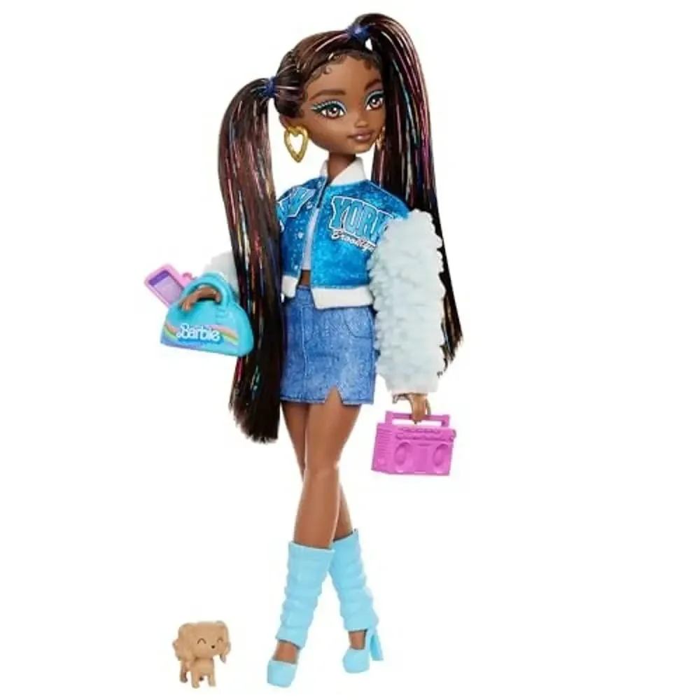 Barbie Dream Besties Barbie “Brooklyn” Fashion Doll Video Themed Accessories NWT